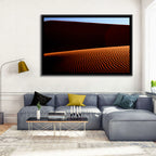 Golden Hour Sand Dunes Wall Art