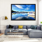 Tacoma Marina Reflections Wall Art