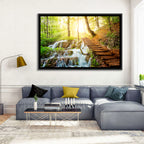 Plitvice Lakes Walkway Wall Art