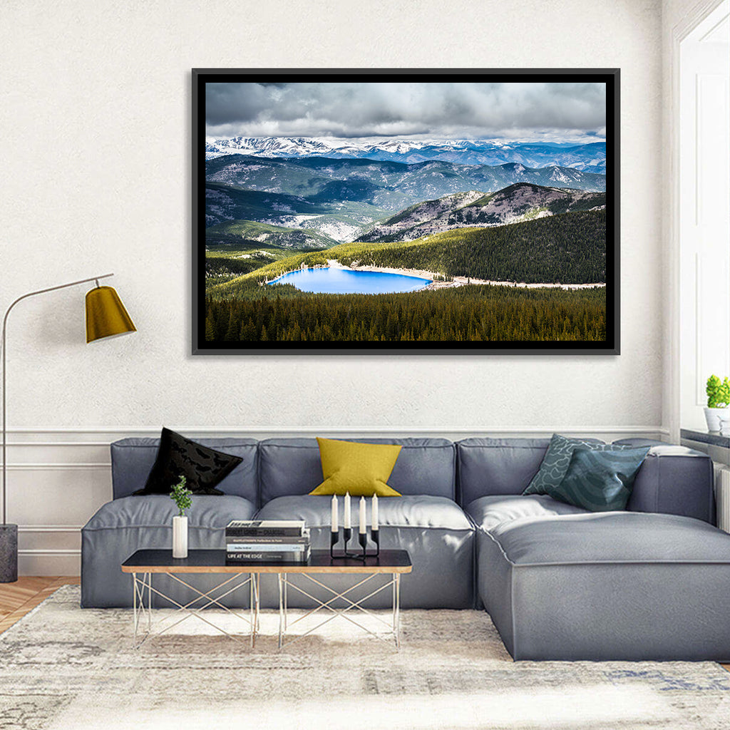Mt Evans Echo Lake View Wall Art