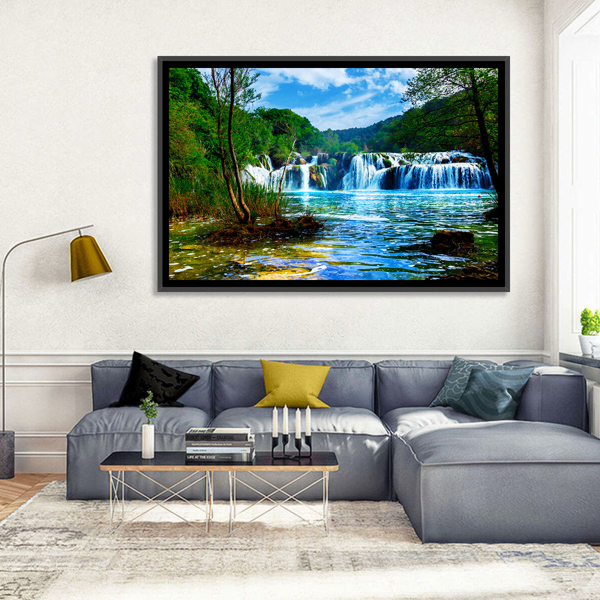 Krka Waterfall Wall Art