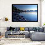 Lake Neuchatel Twilight Wall Art
