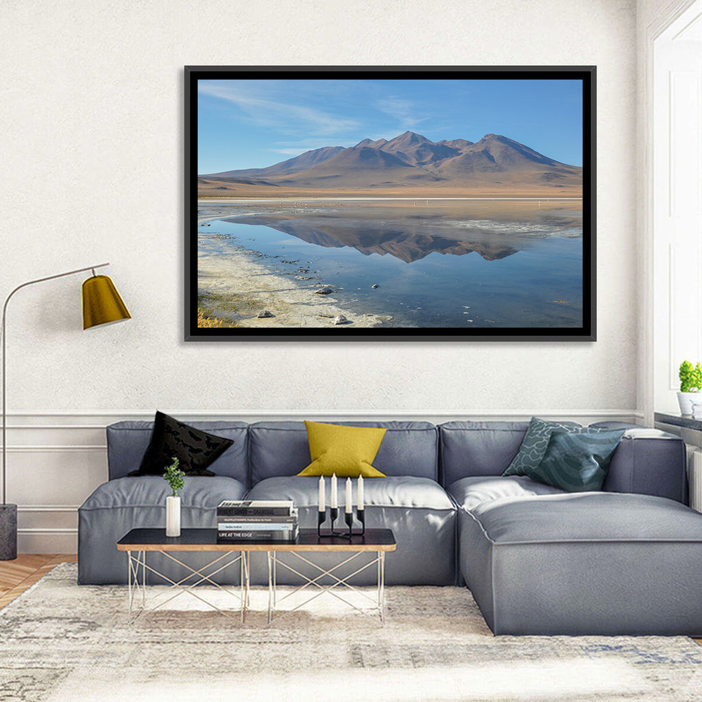 Sur Lipez Salt Lake Reflection Wall Art