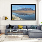 Sur Lipez Salt Lake Reflection Wall Art