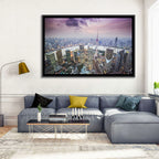Pudong Cityscape Wall Art
