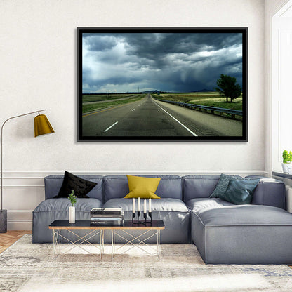 New Mexico Stormy Highway Wall Art