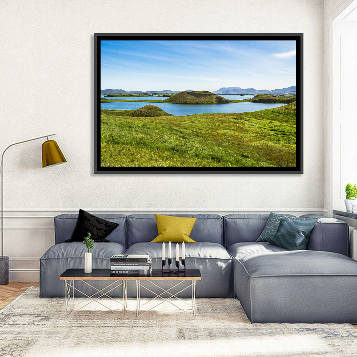 Lake Myvatn Wall Art