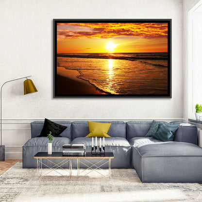 Thai Beach Sunset Wall Art