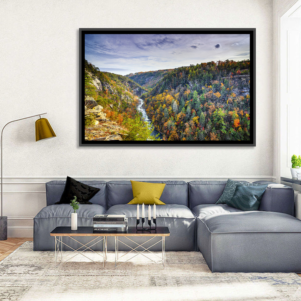 Tallulah Gorge Autumn Vista Wall Art