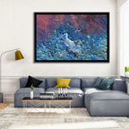 Weathered Metal Abstract Wall Art