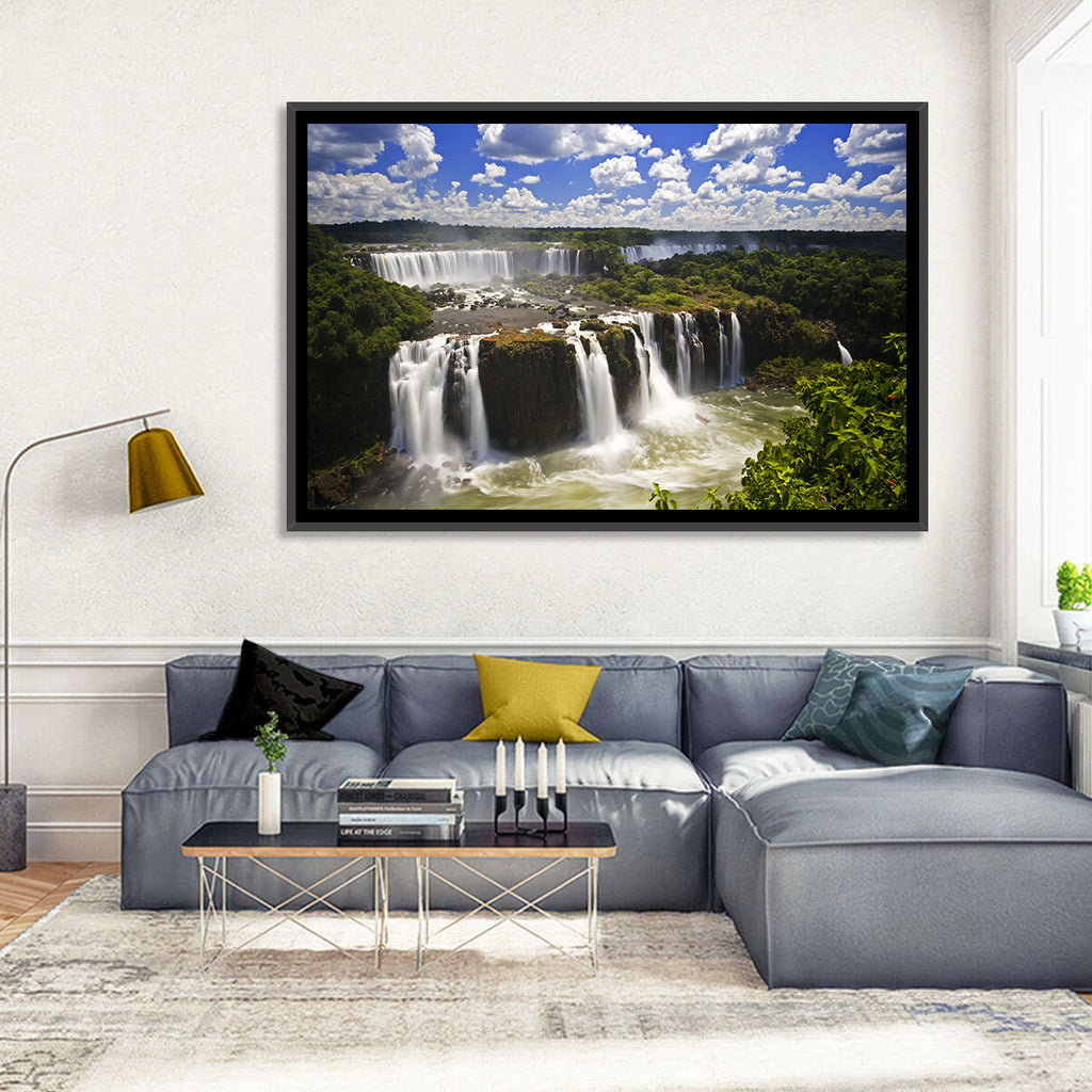Iguazu Falls River View Wall Art