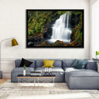 Autumn Waterfall in Tobermory Wall Art