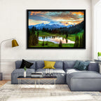 Mount Rainier Reflection at Tipsoo Lake Wall Art