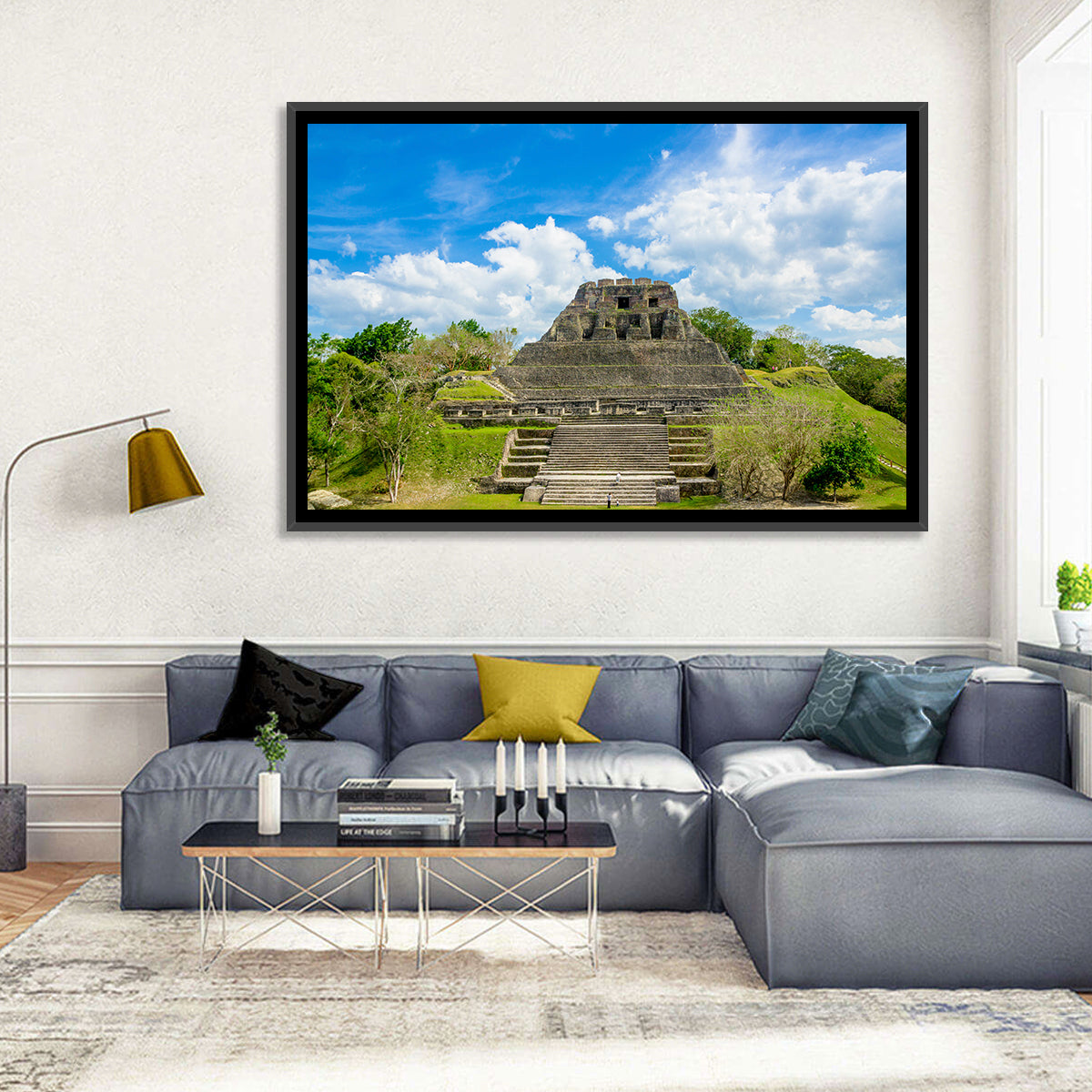 Maya Ruins Wall Art