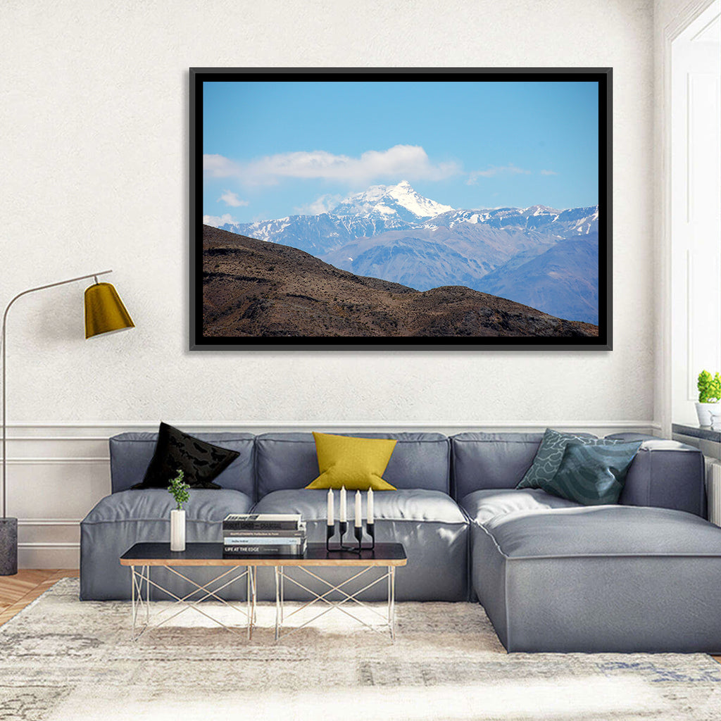 Snow-capped Mount Aconcagua Wall Art
