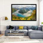 Rijeka Crnojevića Bend, Lake Skadar Wall Art