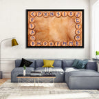 Elder Futhark Rune Frame Wall Art