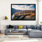 Maryland Heights Over Harpers Ferry Wall Art