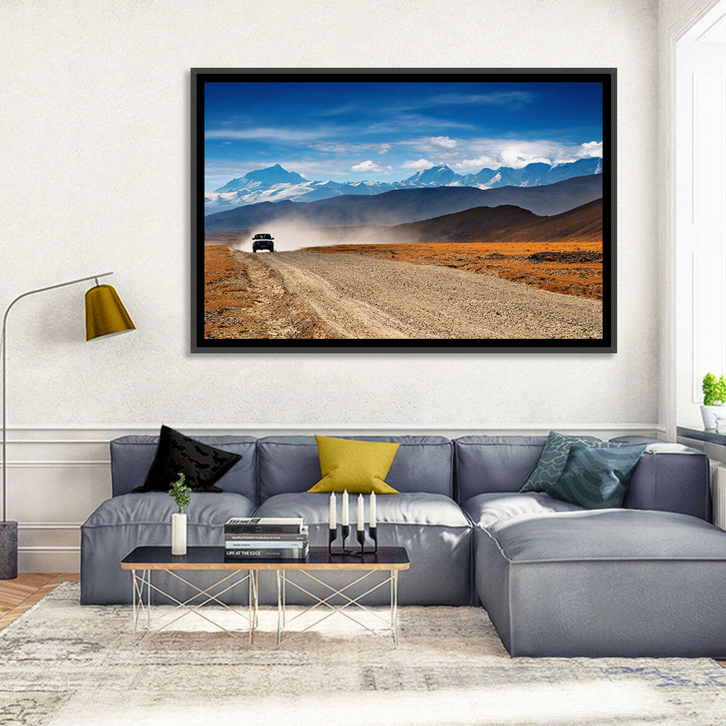 Road to Everest, Tibetan Highlands Wall Art