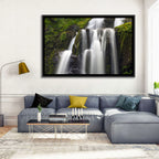 Mossy Kentucky Waterfall Wall Art