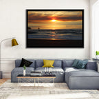 Oregon Sea Stack Sunset Wall Art