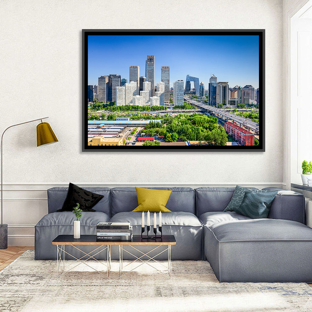 Beijing Cctv Headquarters Skyline Wall Art