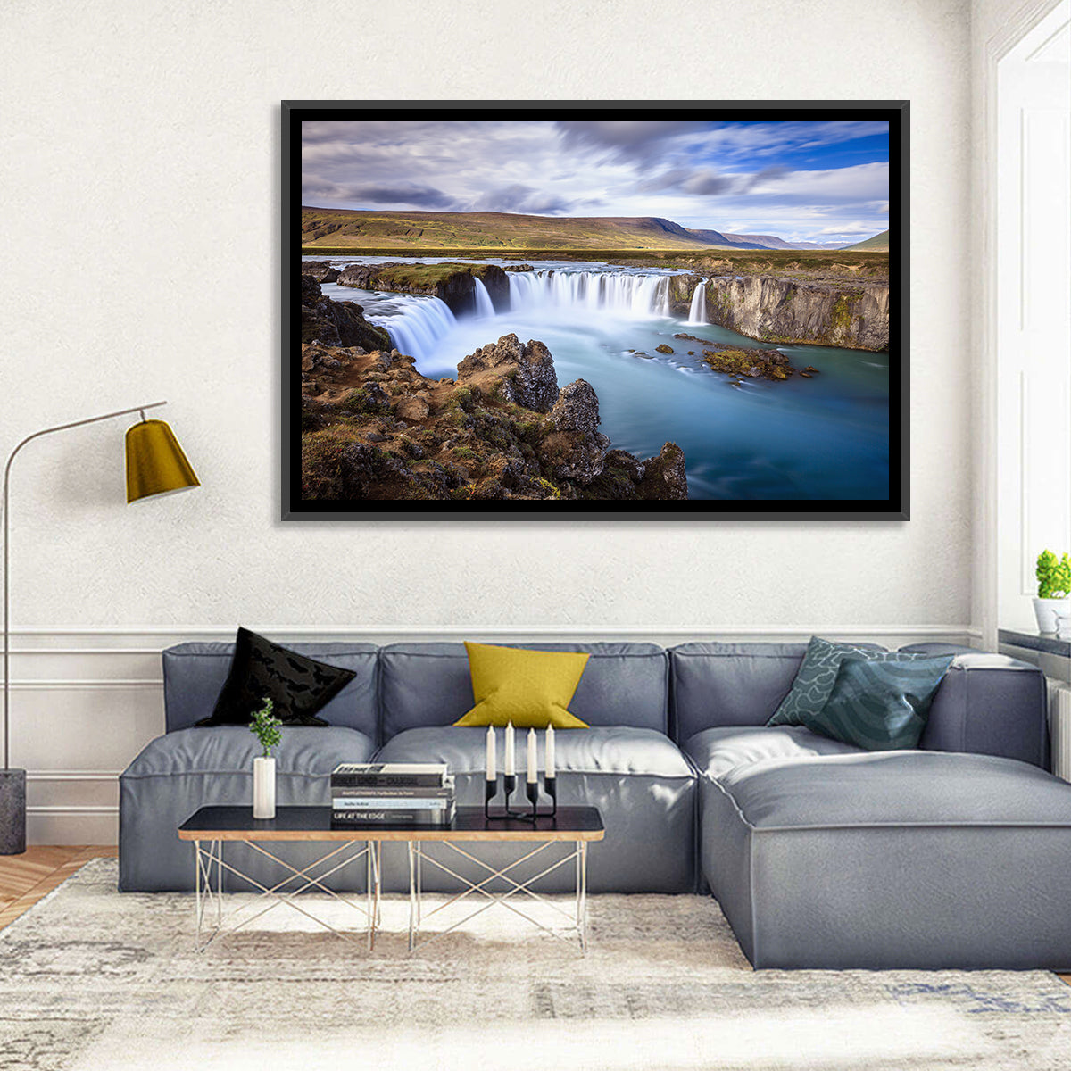 Goðafoss Waterfall, Iceland Wall Art