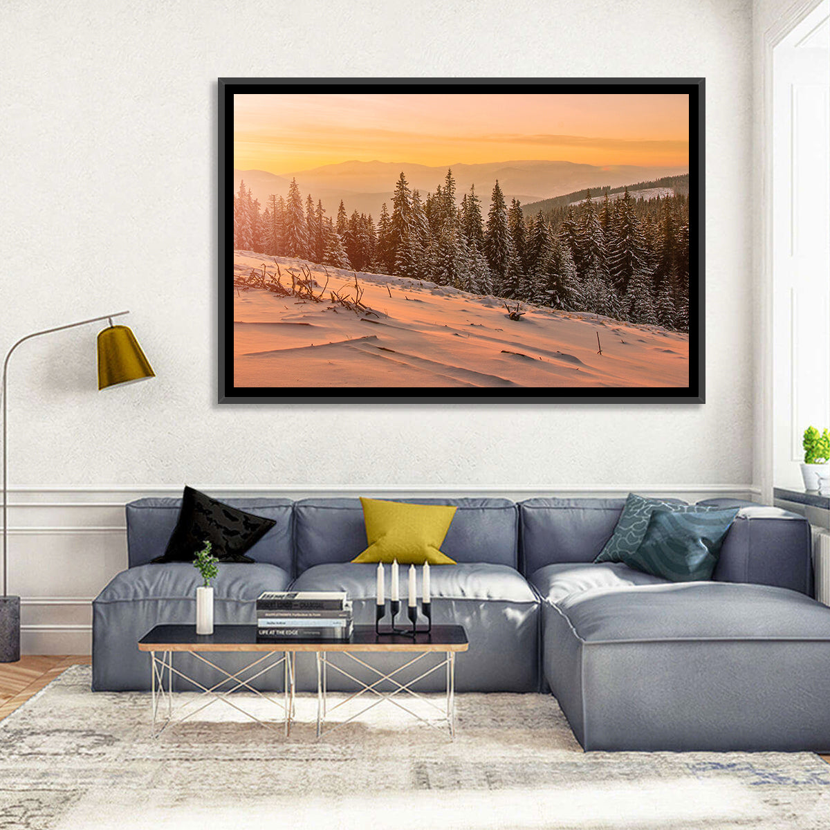 Snowy Hoverla Wall Art