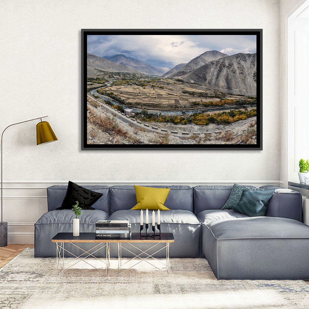 Autumn Valley, Afghanistan Wall Art