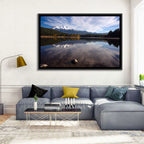 Mount Shasta Reflection at Lake Siskiyou Wall Art
