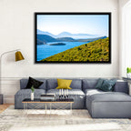 Porto Palermo Bay with Ali Pasha Castle Wall Art