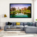 Charlotte Skyline at Marshall Park Wall Art