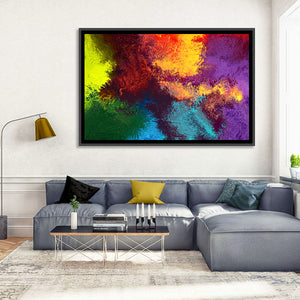 Sparkling Colors Abstract Wall Art