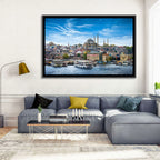 Süleymaniye Mosque Over Golden Horn Wall Art