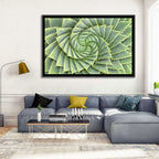 Spiral Aloe Close-up Wall Art