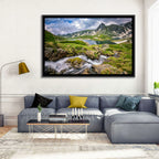 Seven Rila Lakes View Wall Art