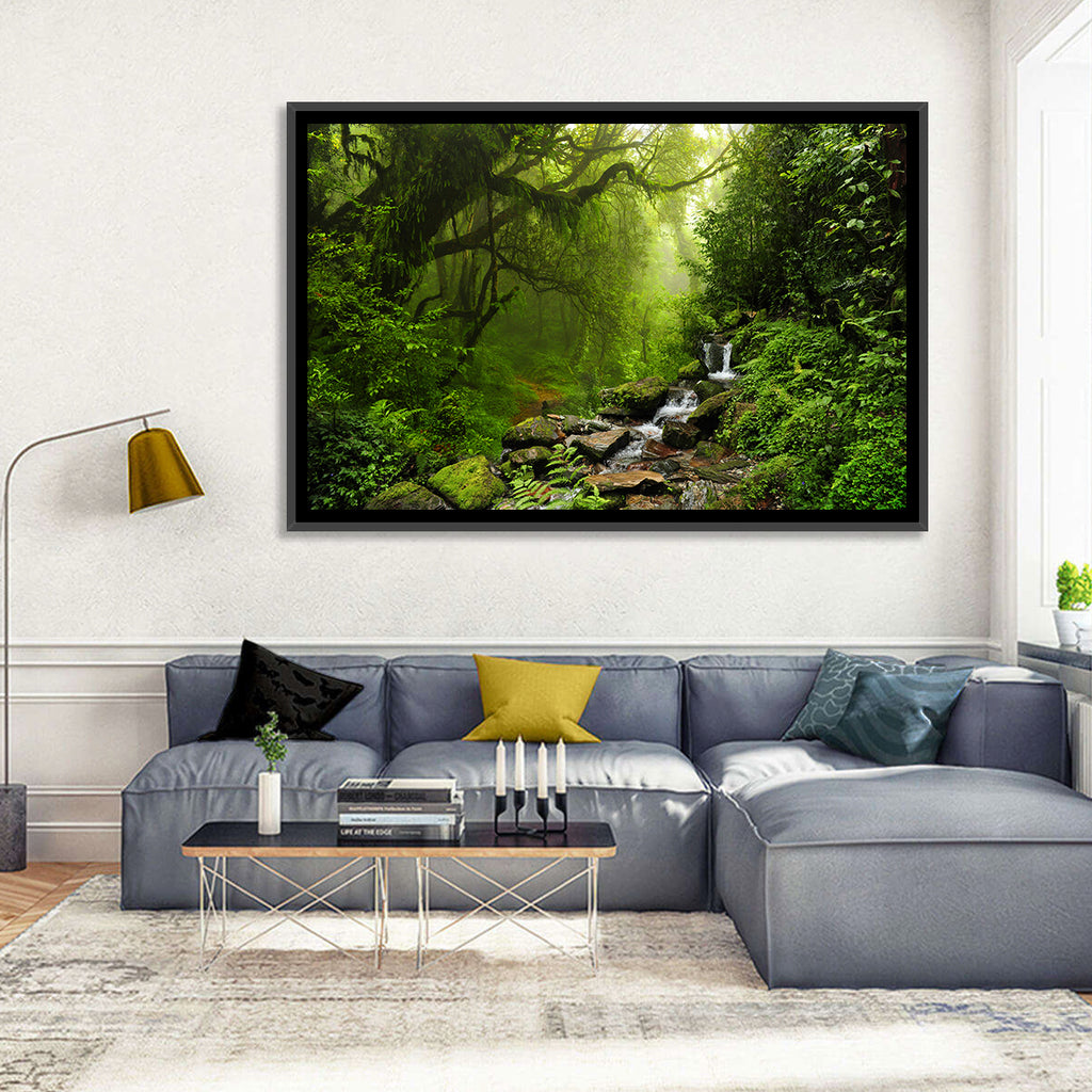 Annapurna Jungle Stream Wall Art