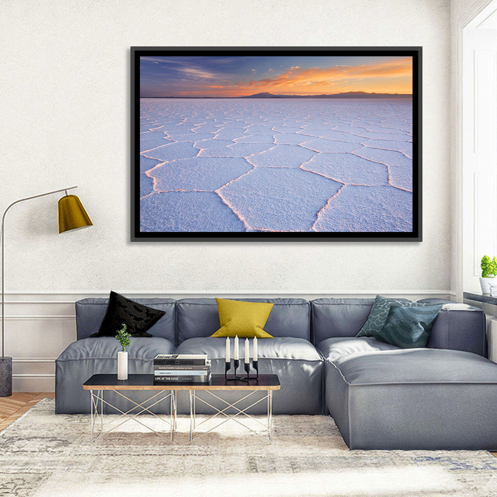 Salar De Uyuni Sunrise Wall Art
