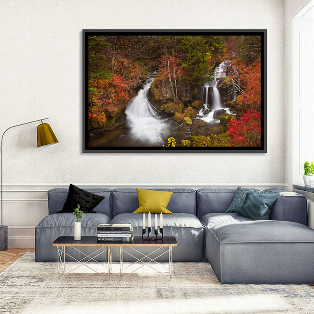 Ryuzu Falls Maple Cascade Wall Art