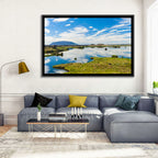 Lake Myvatn Reflection Wall Art