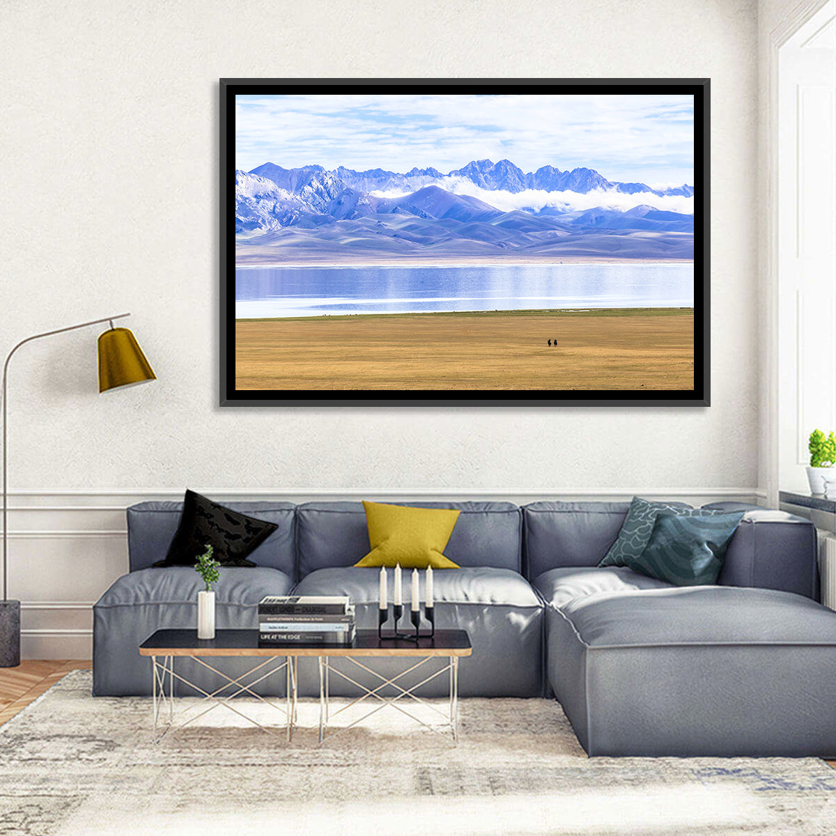 Song kul Lake Wall Art