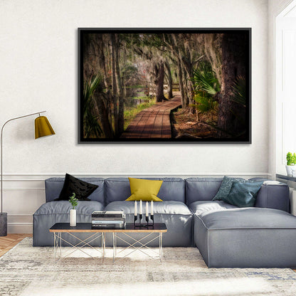 Louisiana Swamp Boardwalk Wall Art