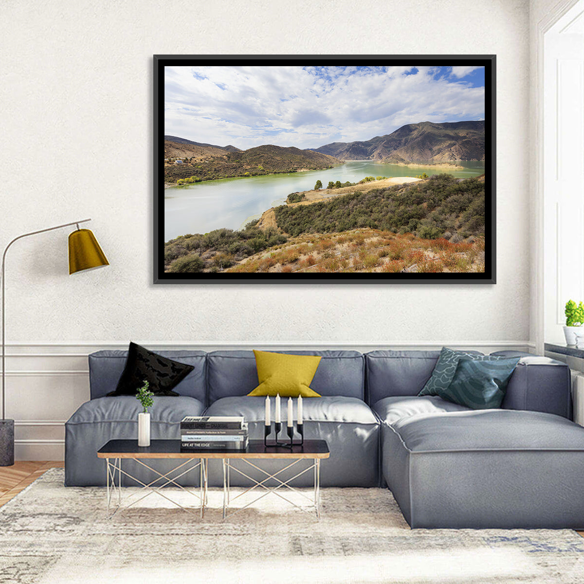 Pyramid Lake Vista Wall Art