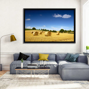 Straw Bales Wall Art