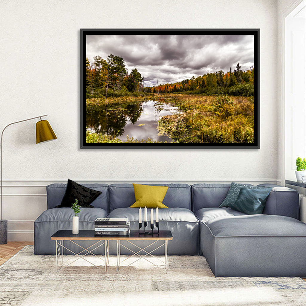 Michigan Autumn Marsh Wall Art