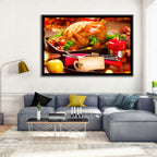 Roasted Turkey Holiday Still Life Wall Art