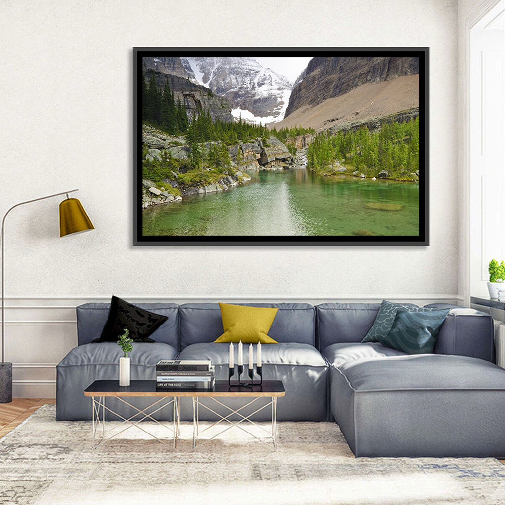 Lake Oesa Alpine View Wall Art