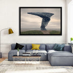 Singing Ringing Tree on Grassy Hill Wall Art