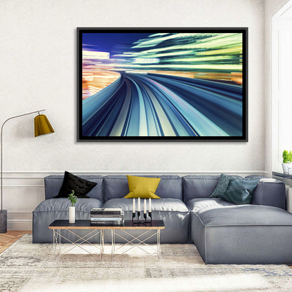 High Speed Track Wall Art