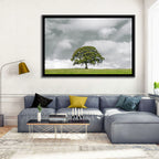 Solitary Oak in Meadow Wall Art